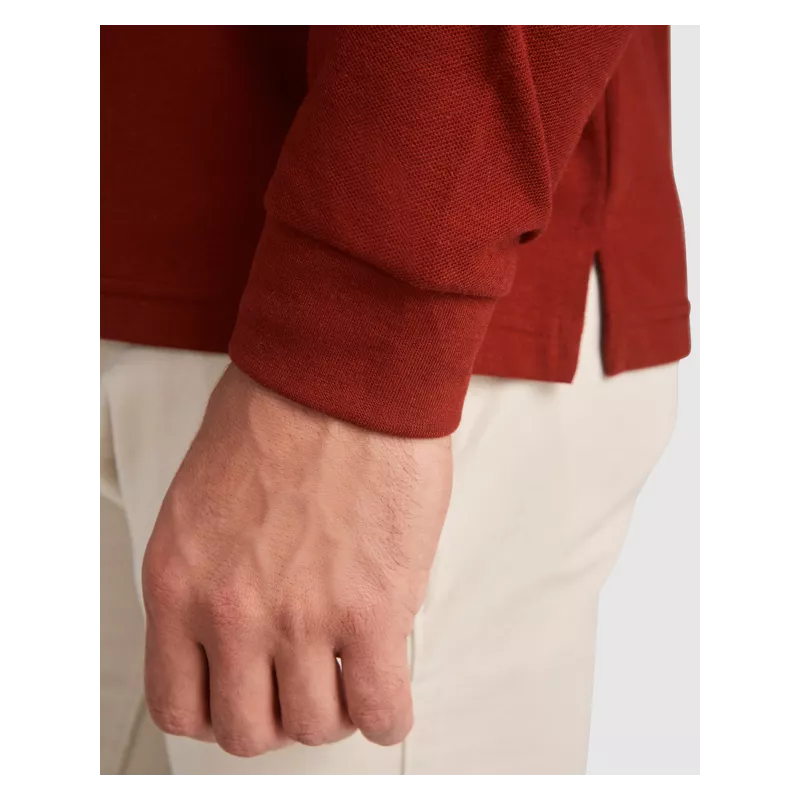 Polo Carpe ROLY hombre blanca