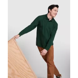 Polo Carpe ROLY hombre blanca