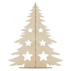 Árbol de Navidad de madera DIY