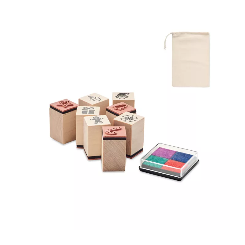 Set 8 sellos navideños