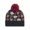 Gorro de punto navideño