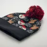 Gorro de punto navideño