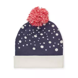 Gorro de punto navideño
