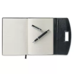 Portafolios con bolígrafo