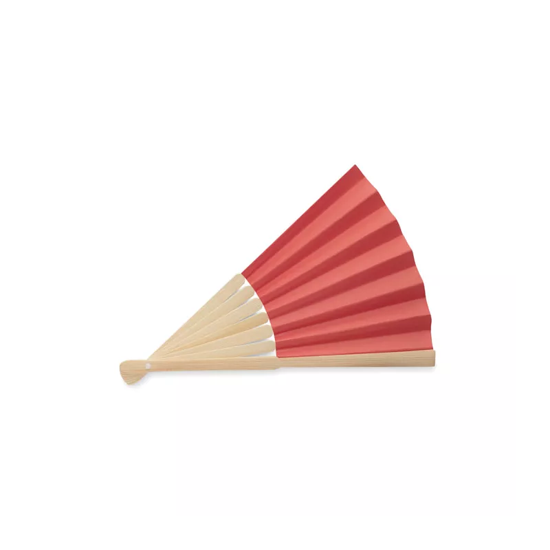 Abanico bambú diseño bandera