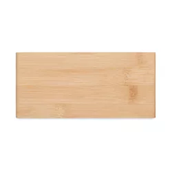 Cargador inalámbrico de bambú