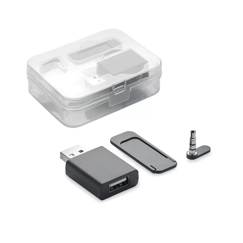 Blocker webcam, datos y audio.
