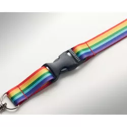Lanyard RPET rainbow