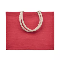 Bolsa de yute y asas algodón