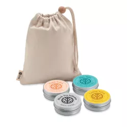 Estuche de viaje 4 piezas