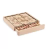 Juego de mesa sudoku de madera