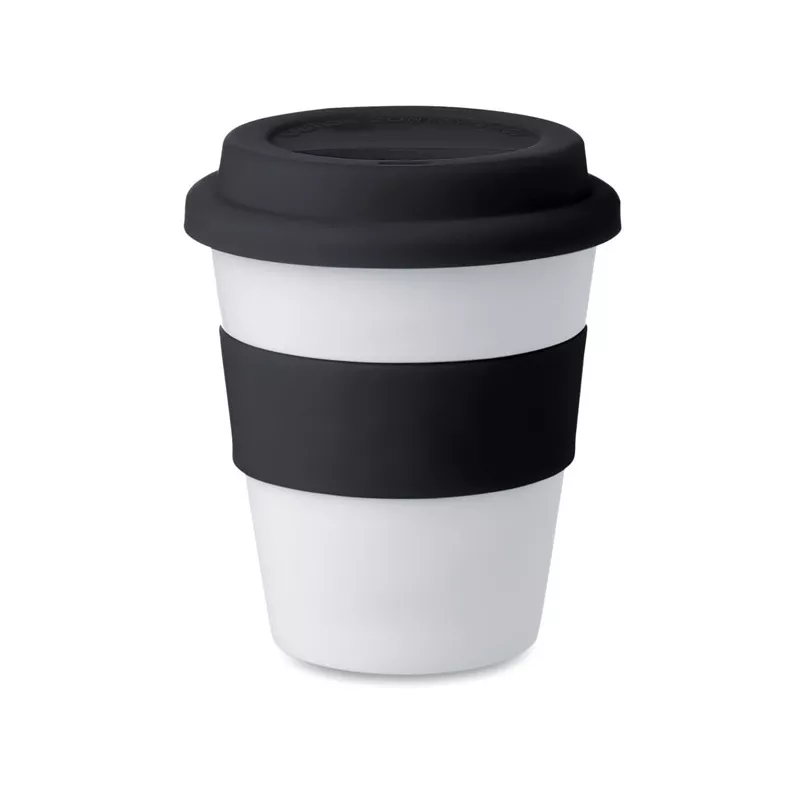 Vaso PP con tapa de silicona 350ml