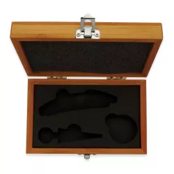 Set de vino en caja de bambú