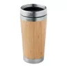 Vaso bambú doble capa 400 ml