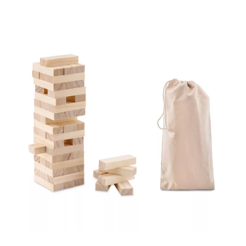 Juego torre de madera