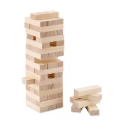 Juego torre de madera