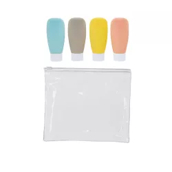 Neceser Viaje PVC - 4 botes de 60 ml. cada uno.