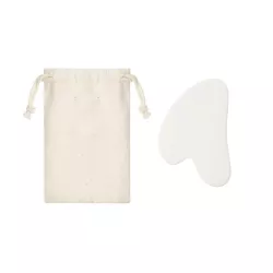 Masajeador Facial Piedra Jade Blanca