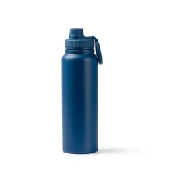 Bidón térmico acero inox. y soporte para móvil