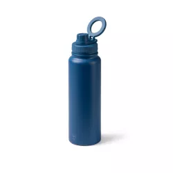 Bidón térmico acero inox. y soporte para móvil