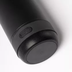 Bidón térmico con altavoz.
