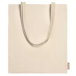 Bolsa asas largas en alg./pol  reciclados 140gr