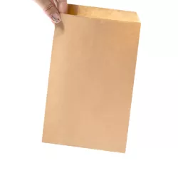 Bolsa De Papel Natural 15x23