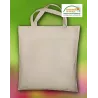 Bolsa algodón orgánico 140 gr. asa corta