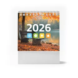 Calendario Sobremesa vertical con anillas