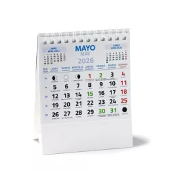 Calendario Sobremesa vertical con anillas