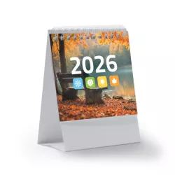 Calendario Sobremesa vertical con anillas