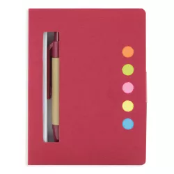 Libreta Reciclada Stily Roja