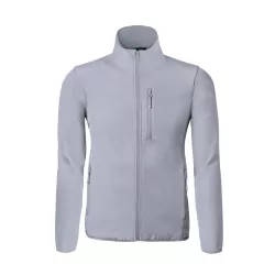 Chaqueta Exterior: Soft Shell, 92% Poliéster RPET/ 8% Elastano. Interior: 100% Poliéster Micropolar 