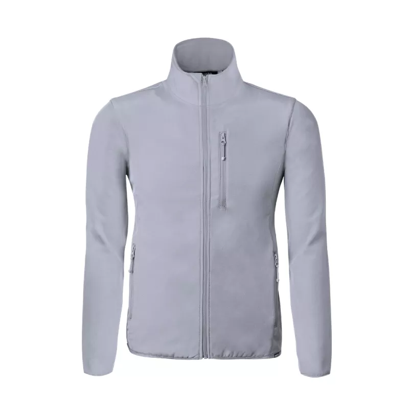 Chaqueta Exterior: Soft Shell, 92% Poliéster RPET/ 8% Elastano. Interior: 100% Poliéster Micropolar 
