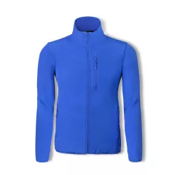 Chaqueta Exterior: Soft Shell, 92% Poliéster RPET/ 8% Elastano. Interior: 100% Poliéster Micropolar 