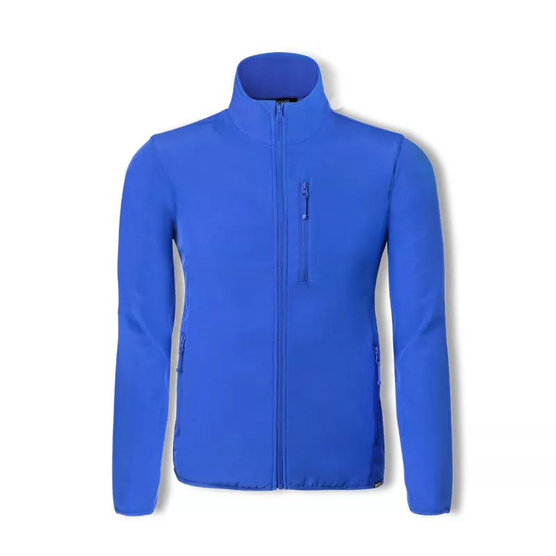 Chaqueta Exterior: Soft Shell, 92% Poliéster RPET/ 8% Elastano. Interior: 100% Poliéster Micropolar 