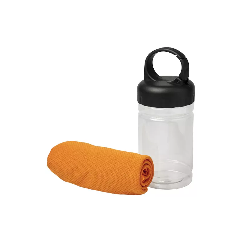 Toalla refrescante en bote de PET