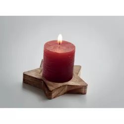 Porta velas madera