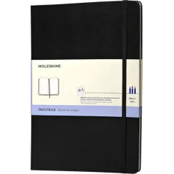 Cuaderno de dibujo A4 "Moleskine" - Negro intenso