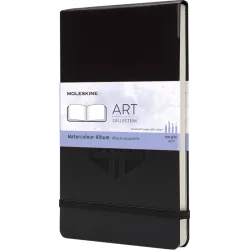 Álbum artístico grande para acuarelas "Moleskine" - Negro intenso