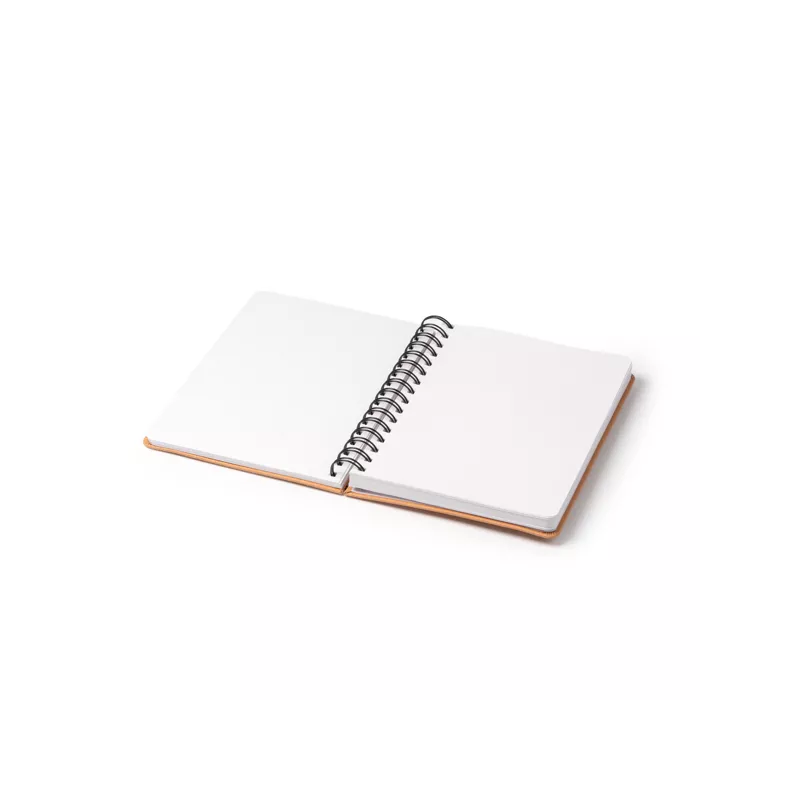 Agenda de cuero reciclado, anillas, A5, página/día