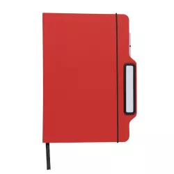 Bloc Notas Soporte PU + bolígrafo lápiz eterno