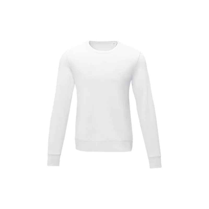 Jersey cuello redondo hombre blanco