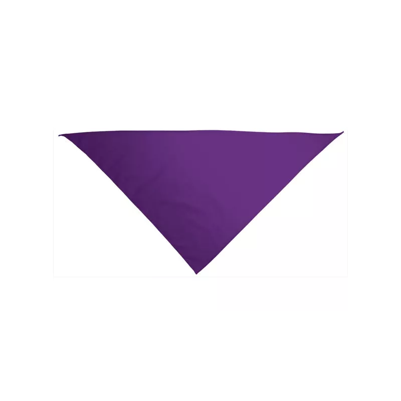 Pañuelo triangular Gala adulto violeta