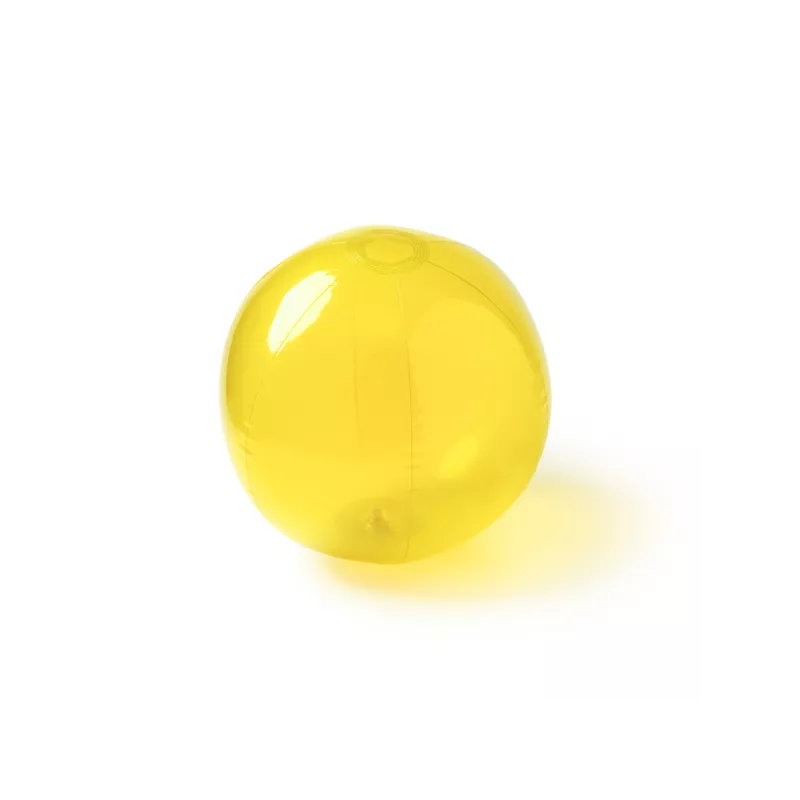 Balón inflable de PVC translúcido.