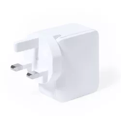 Adaptador Enchufes con indicador LED, salida USB y tipo C