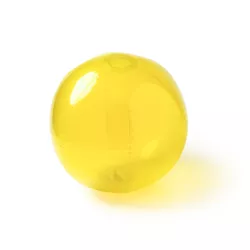 Balón inflable de PVC translúcido.