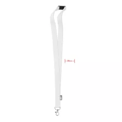Lanyard de RPET  20 mm