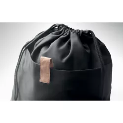 Bolsa cuerdas algodón reciclado 220 gr/m²