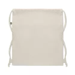 Bolsa cuerdas algodón reciclado 220 gr/m²